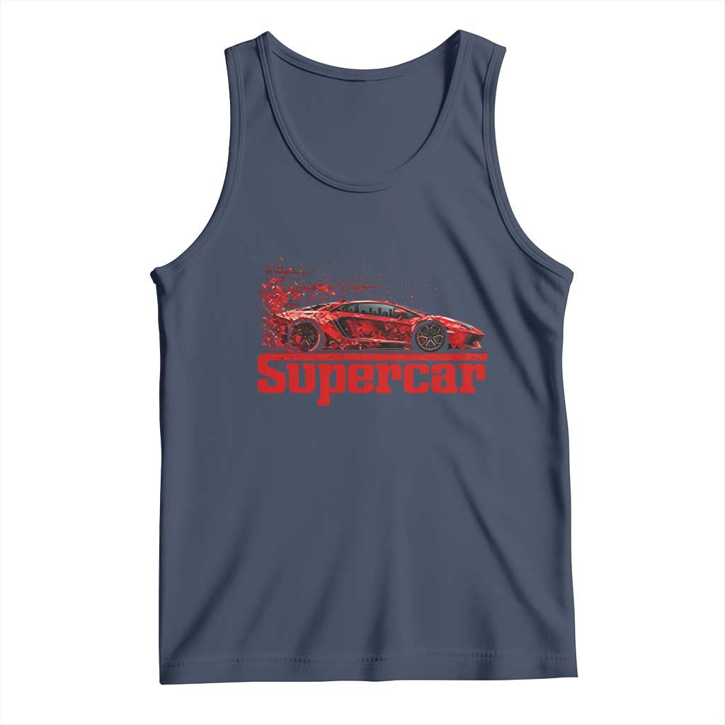 Supercar Exotic Italian Sports Car Graphic Tank Top