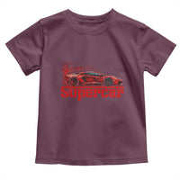 Supercar Exotic Italian Sports Car Graphic Toddler T Shirt