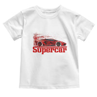 Supercar Exotic Italian Sports Car Graphic Toddler T Shirt