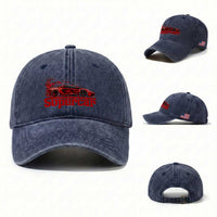 Supercar Exotic Italian Sports Car Graphic Washed Cotton Baseball Cap