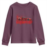 Supercar Exotic Italian Sports Car Graphic Youth Sweatshirt