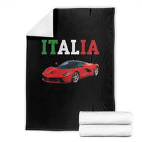 Fun Italian Exotic Supercar Throw Blanket