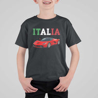 Fun Italian Exotic Supercar T Shirt For Kid