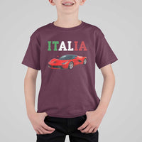Fun Italian Exotic Supercar T Shirt For Kid