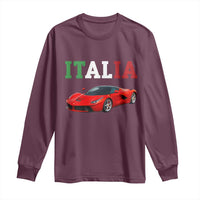 Fun Italian Exotic Supercar Long Sleeve Shirt