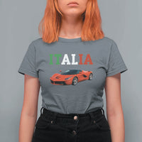 Fun Italian Exotic Supercar T Shirt For Women