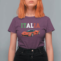 Fun Italian Exotic Supercar T Shirt For Women
