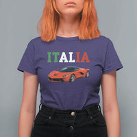Fun Italian Exotic Supercar T Shirt For Women