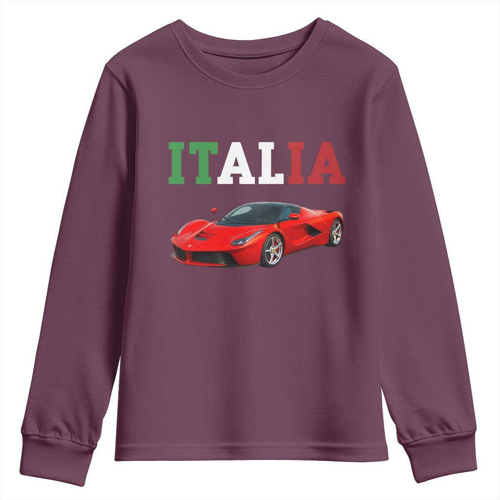 Fun Italian Exotic Supercar Youth Sweatshirt