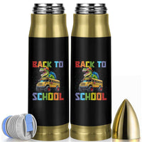 Bruh We Back Bullet Tumbler Funny Dinosaur Back To School Dinosaur