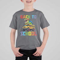 Bruh We Back T Shirt For Kid Funny Dinosaur Back To School Dinosaur