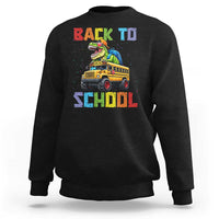 Bruh We Back Sweatshirt Funny Dinosaur Back To School Dinosaur
