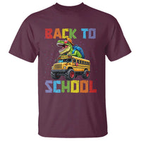 Bruh We Back T Shirt Funny Dinosaur Back To School Dinosaur