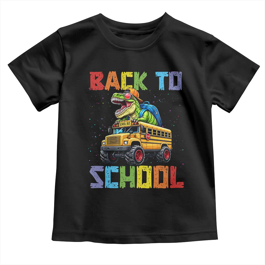 Bruh We Back Toddler T Shirt Funny Dinosaur Back To School Dinosaur