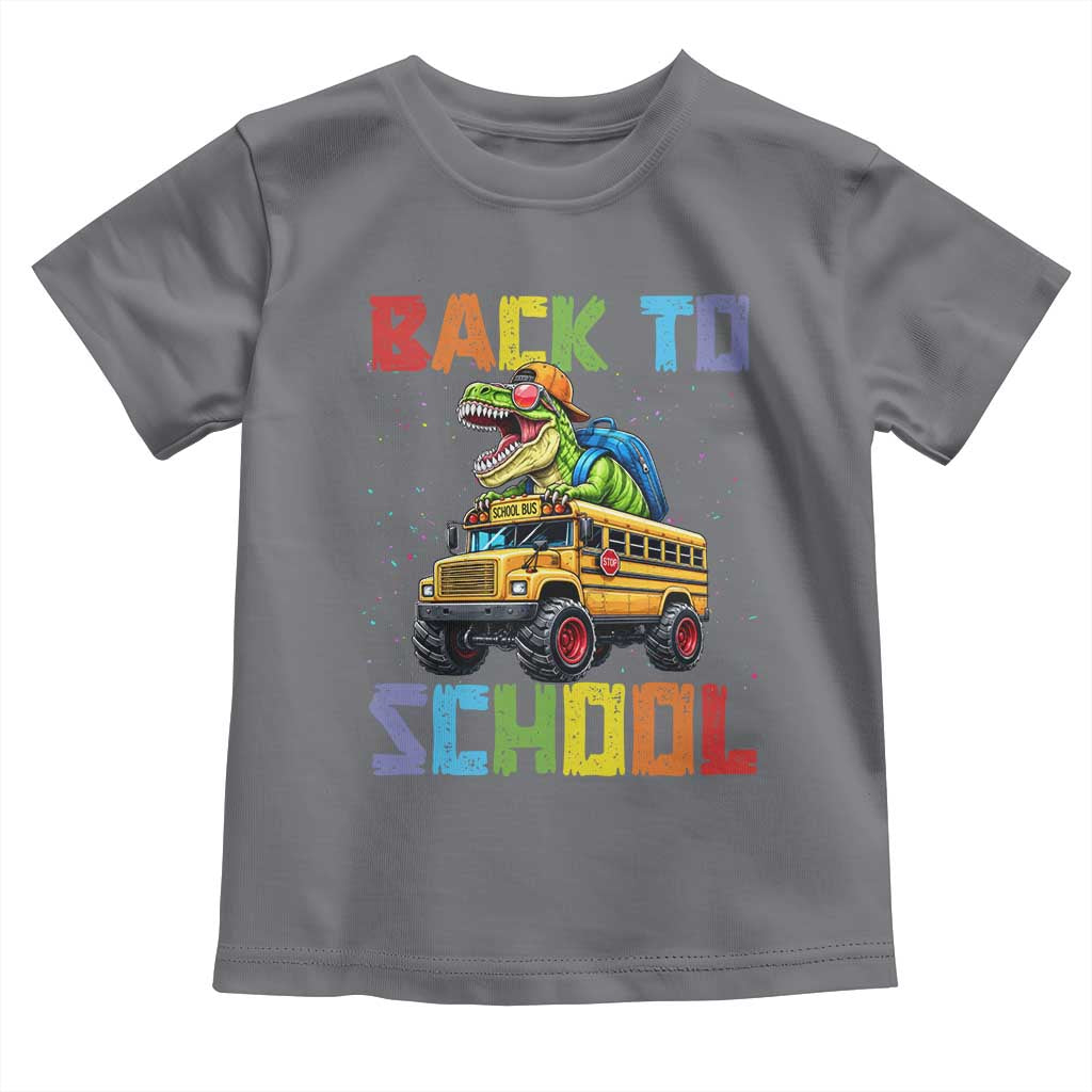 Bruh We Back Toddler T Shirt Funny Dinosaur Back To School Dinosaur
