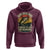 Funny Bass Fish Fisherman Hoodie Born To Go Fishing Forced School - Wonder Print Shop