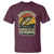 Funny Bass Fish Fisherman T Shirt Born To Go Fishing Forced School - Wonder Print Shop