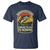 Funny Bass Fish Fisherman T Shirt Born To Go Fishing Forced School - Wonder Print Shop