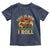 Funny Farming Tractor Toddler T Shirt This Is How I Roll Farmer - Wonder Print Shop