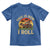 Funny Farming Tractor Toddler T Shirt This Is How I Roll Farmer - Wonder Print Shop
