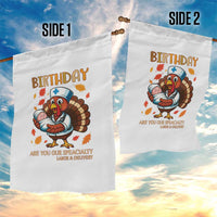 Thanksgiving Turkey Nurse Garden Flag Labor and Delivery Birthday Specialty - Wonder Print Shop