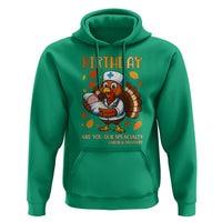 Thanksgiving Turkey Nurse Hoodie Labor and Delivery Birthday Specialty - Wonder Print Shop