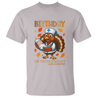 Thanksgiving Turkey Nurse T Shirt Labor and Delivery Birthday Specialty - Wonder Print Shop