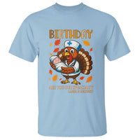 Thanksgiving Turkey Nurse T Shirt Labor and Delivery Birthday Specialty - Wonder Print Shop