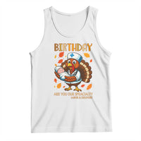 Thanksgiving Turkey Nurse Tank Top Labor and Delivery Birthday Specialty - Wonder Print Shop