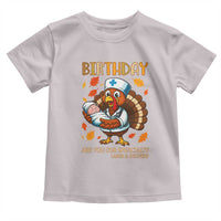 Thanksgiving Turkey Nurse Toddler T Shirt Labor and Delivery Birthday Specialty - Wonder Print Shop