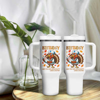 Thanksgiving Turkey Nurse Tumbler With Handle Labor and Delivery Birthday Specialty
