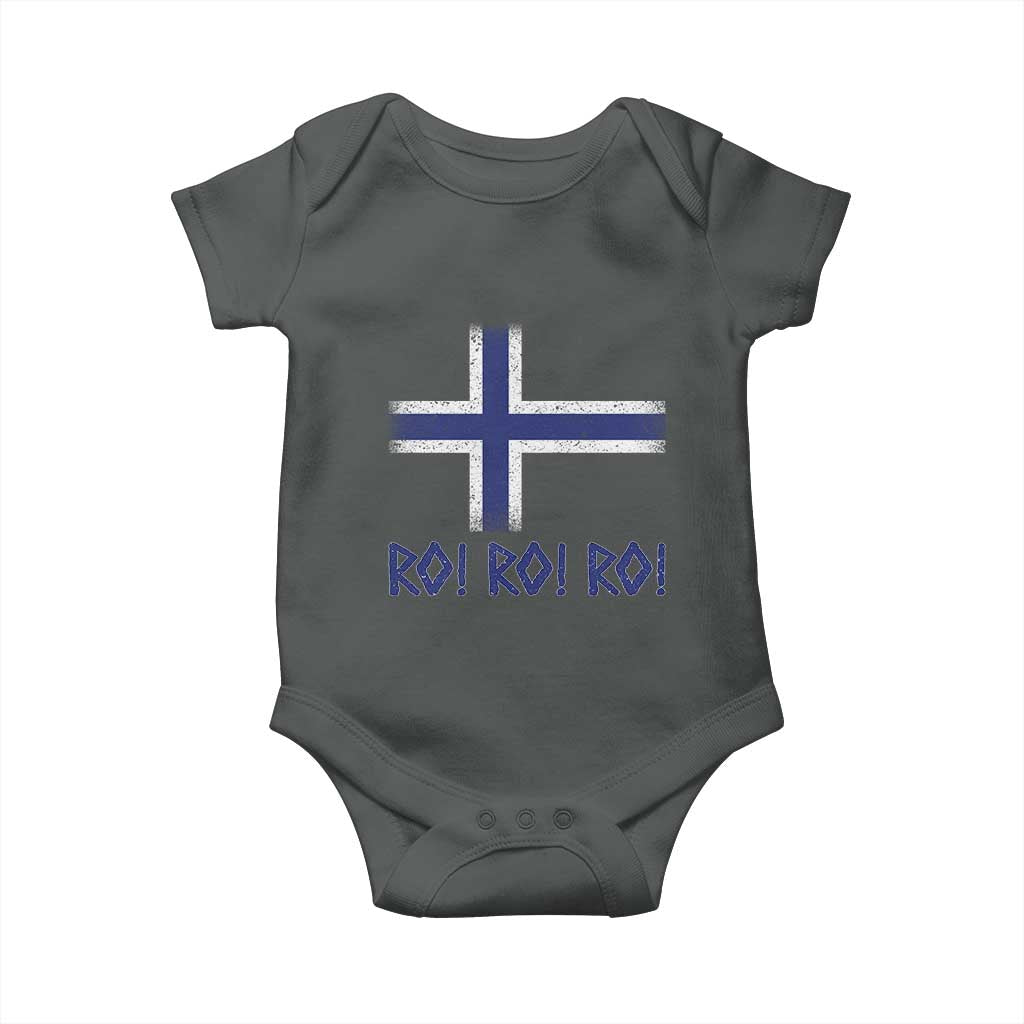 Ro Ro Norge Norway Norwegian Flag Baby Onesie