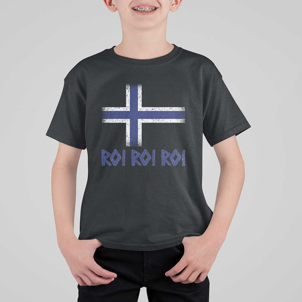 Ro Ro Norge Norway Norwegian Flag T Shirt For Kid