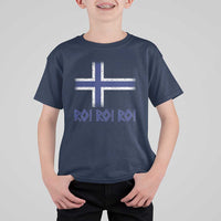 Ro Ro Norge Norway Norwegian Flag T Shirt For Kid