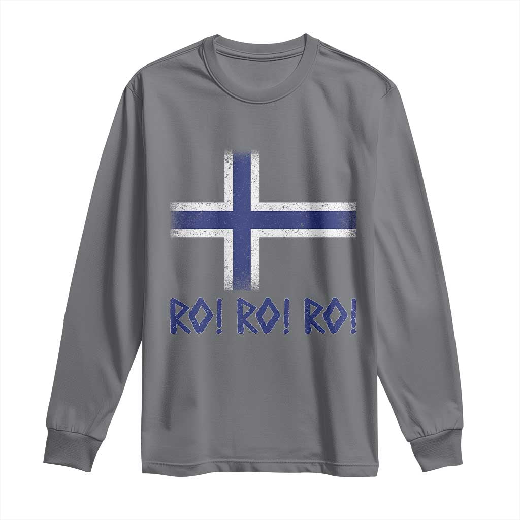 Ro Ro Norge Norway Norwegian Flag Long Sleeve Shirt