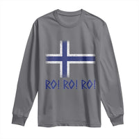 Ro Ro Norge Norway Norwegian Flag Long Sleeve Shirt