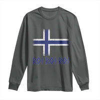 Ro Ro Norge Norway Norwegian Flag Long Sleeve Shirt