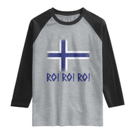 Ro Ro Norge Norway Norwegian Flag Raglan Shirt