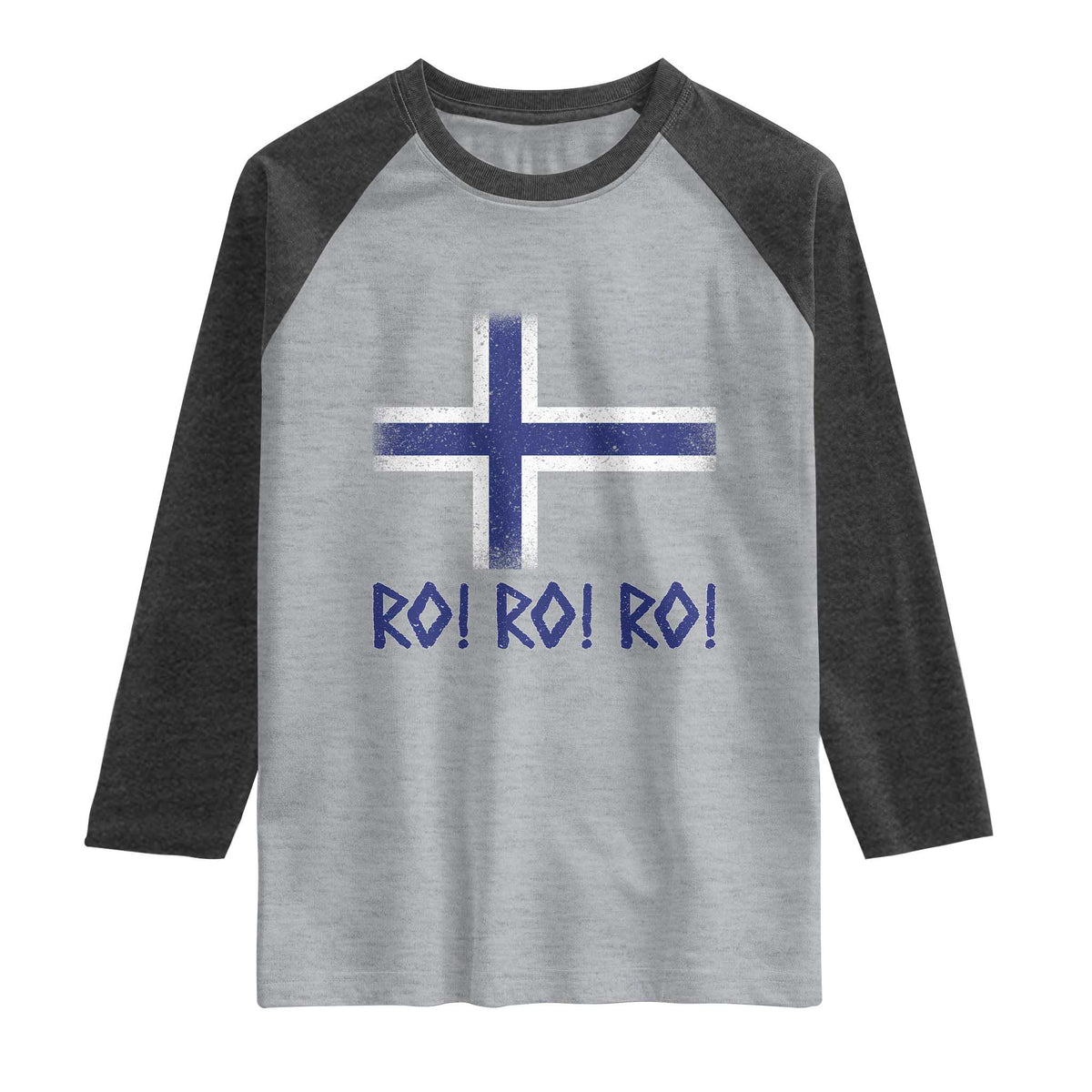 Ro Ro Norge Norway Norwegian Flag Raglan Shirt