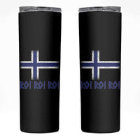 Ro Ro Norge Norway Norwegian Flag Skinny Tumbler