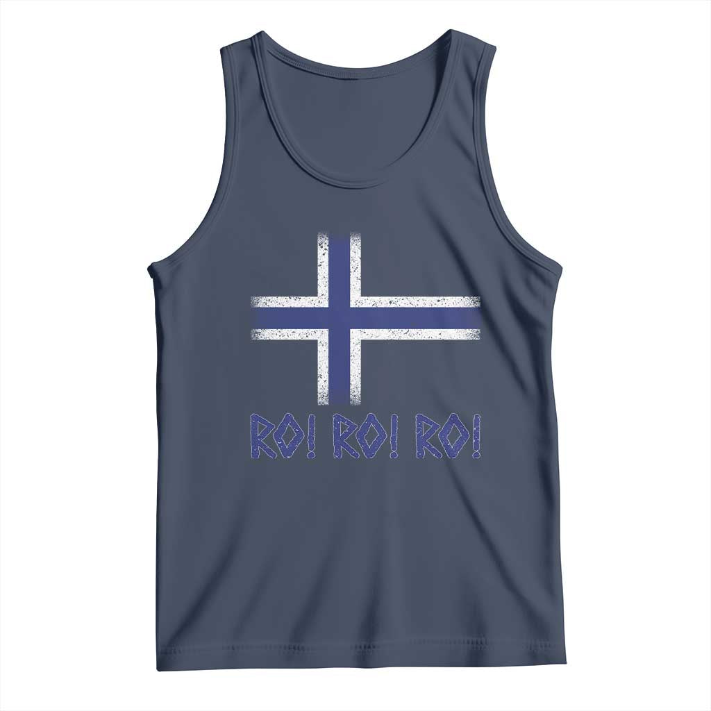 Ro Ro Norge Norway Norwegian Flag Tank Top