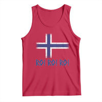 Ro Ro Norge Norway Norwegian Flag Tank Top
