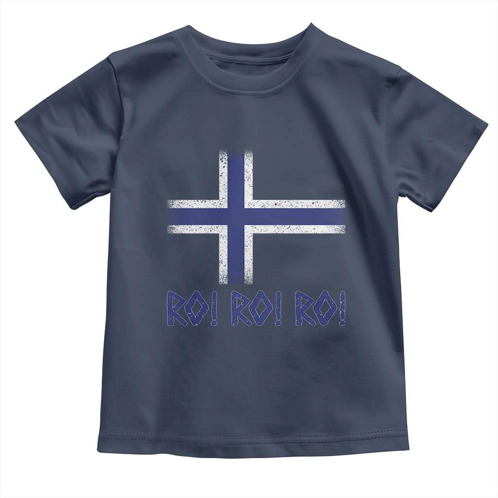Ro Ro Norge Norway Norwegian Flag Toddler T Shirt