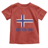 Ro Ro Norge Norway Norwegian Flag Toddler T Shirt