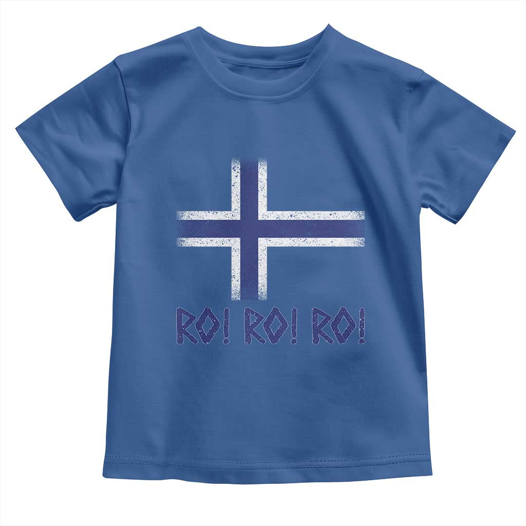 Ro Ro Norge Norway Norwegian Flag Toddler T Shirt
