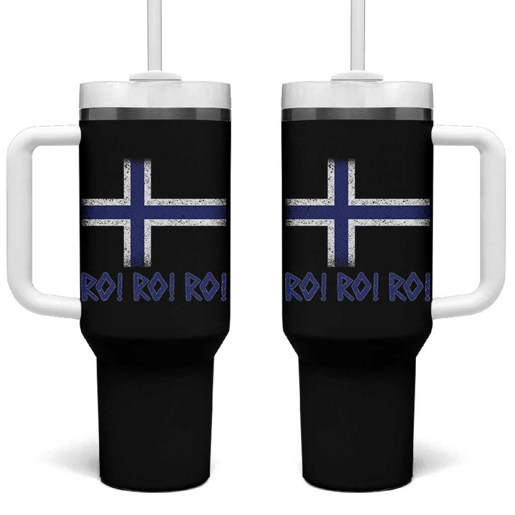 Ro Ro Norge Norway Norwegian Flag Tumbler With Handle