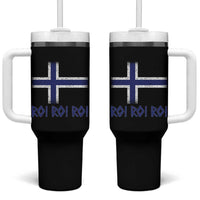Ro Ro Norge Norway Norwegian Flag Tumbler With Handle