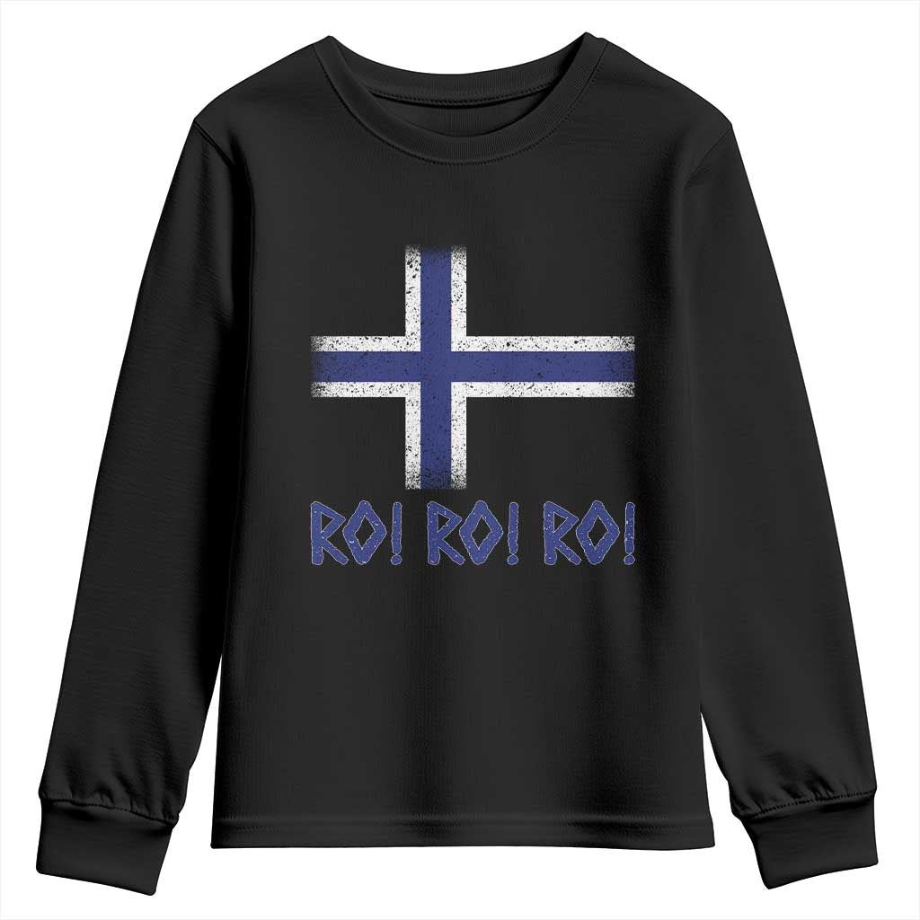 Ro Ro Norge Norway Norwegian Flag Youth Sweatshirt