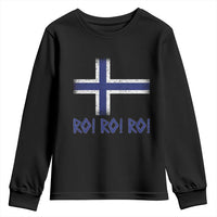 Ro Ro Norge Norway Norwegian Flag Youth Sweatshirt