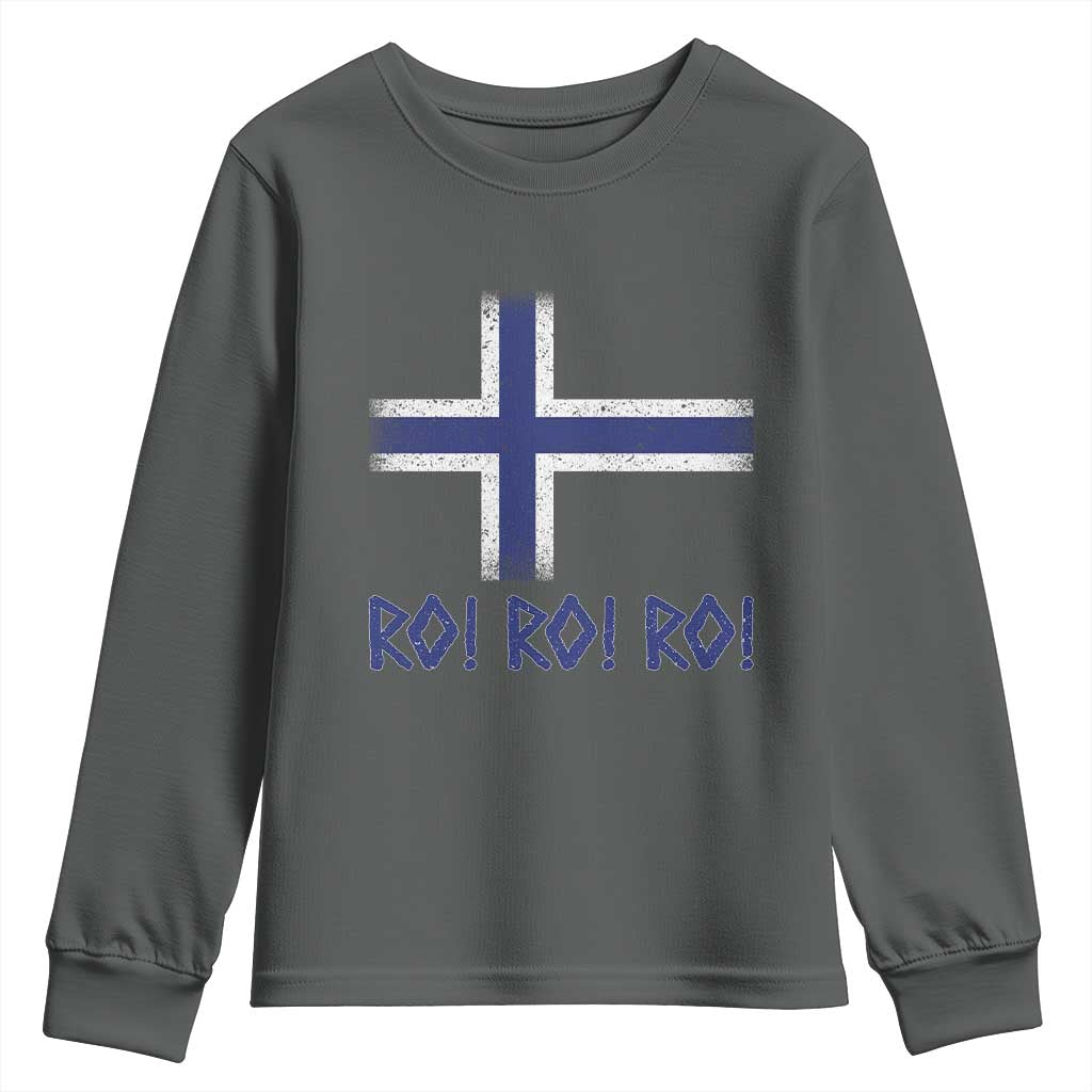 Ro Ro Norge Norway Norwegian Flag Youth Sweatshirt